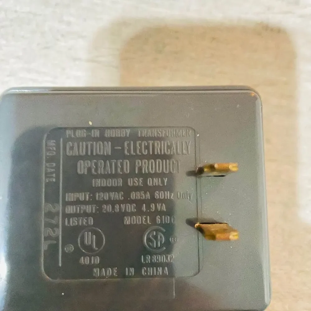 Vintage TYCO Power Supply Model 610C